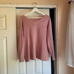 Pink sweater American eagle